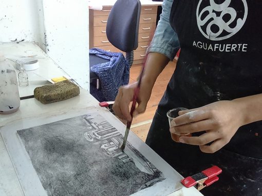 ¿Qué es Litografía sobre Aluminio?