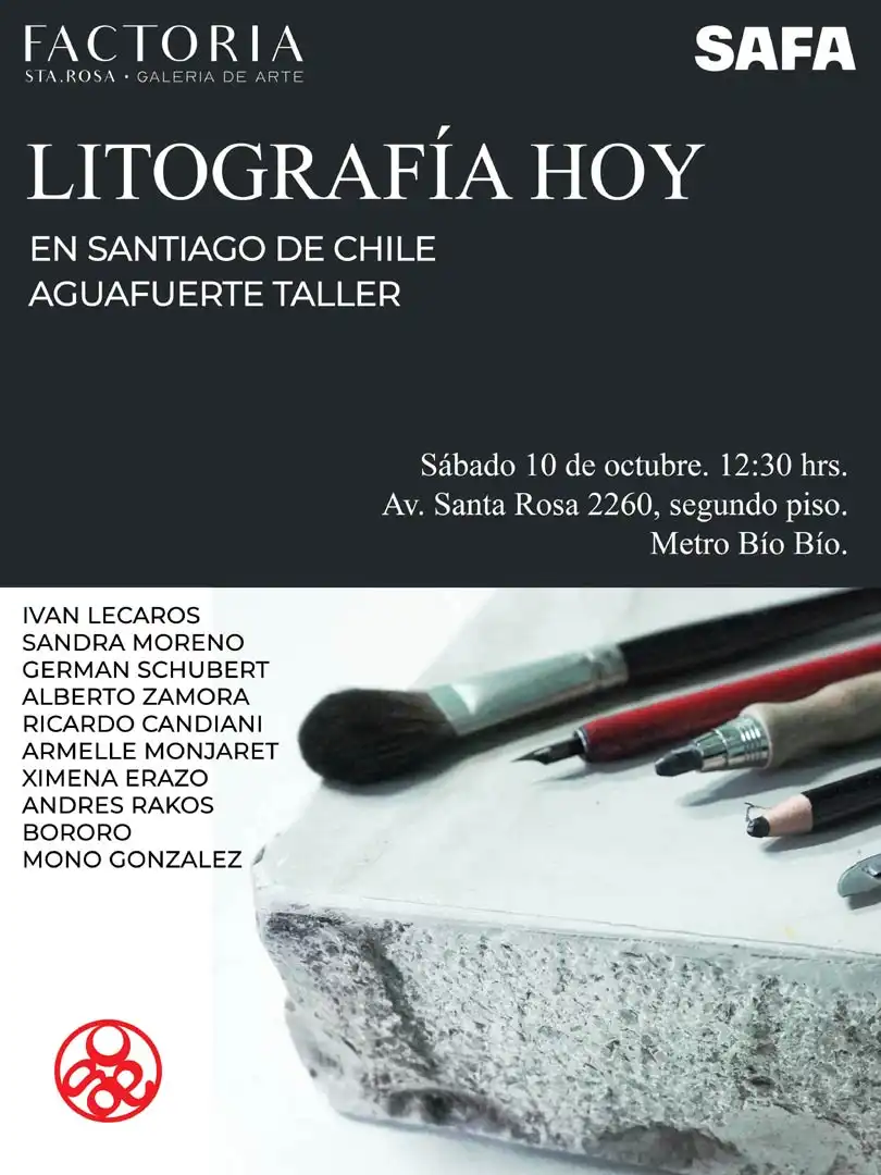 «Litografía Hoy» en la Factoría Santa Rosa